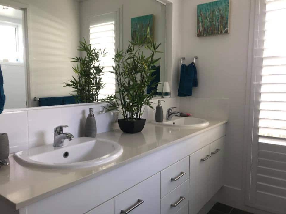Bathroom Sink — Plumbing Services in Casino, NSW